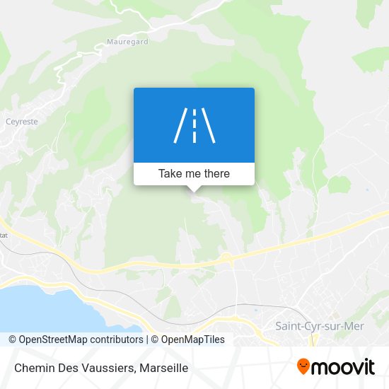 Chemin Des Vaussiers map
