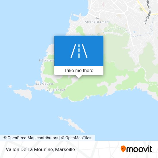 Vallon De La Mounine map
