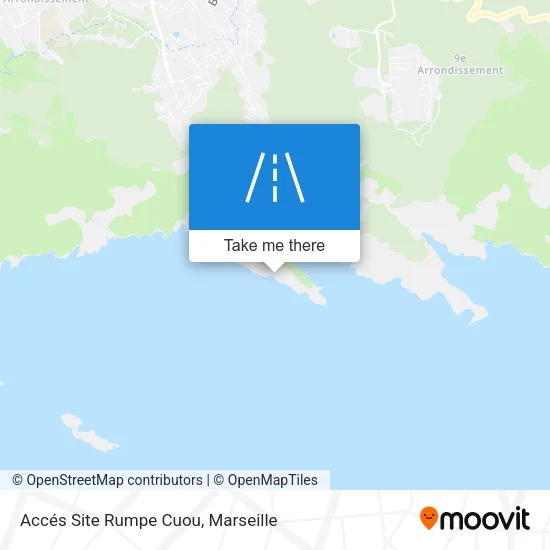 Accés Site Rumpe Cuou map
