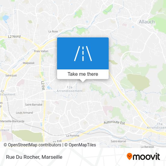 Rue Du Rocher map
