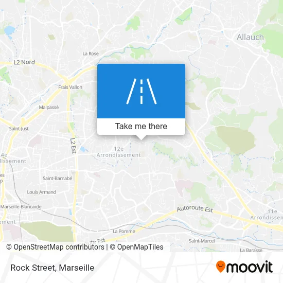 Rue Du Rocher map