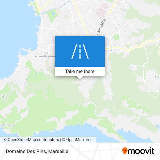 Domaine Des Pins map