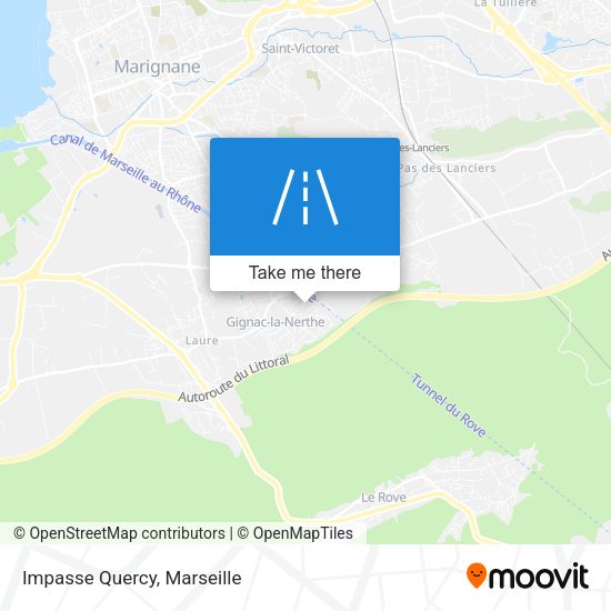 Impasse Quercy map