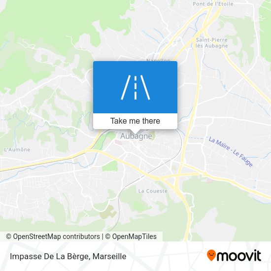Impasse De La Bèrge map