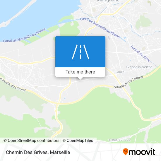 Chemin Des Grives map