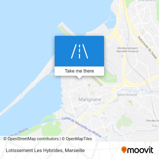 Lotissement Les Hybrides map