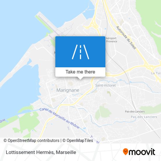 Lottissement Hermès map