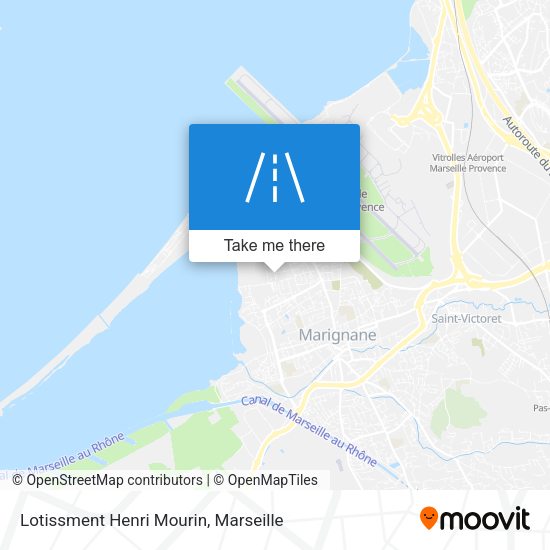 Lotissment Henri Mourin map