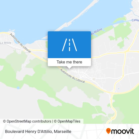 Boulevard Henry D'Attilio map