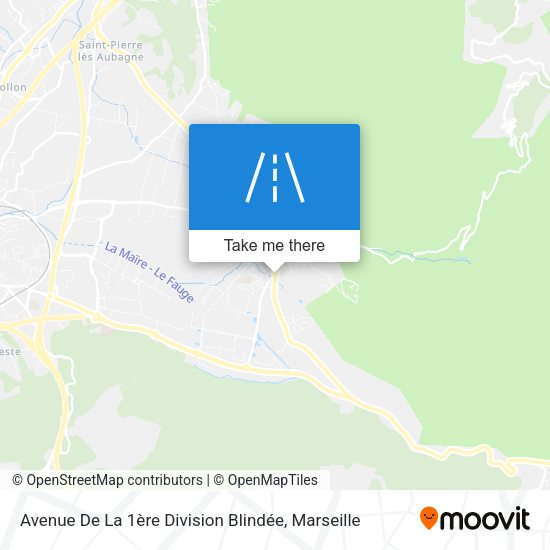 Avenue De La 1ère Division Blindée map