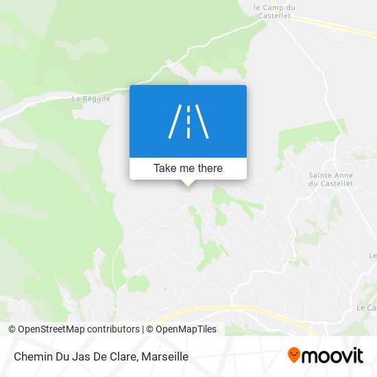 Chemin Du Jas De Clare map