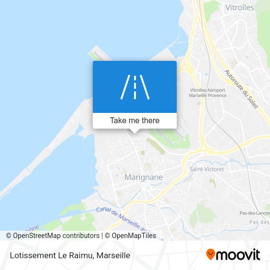 Lotissement Le Raimu map