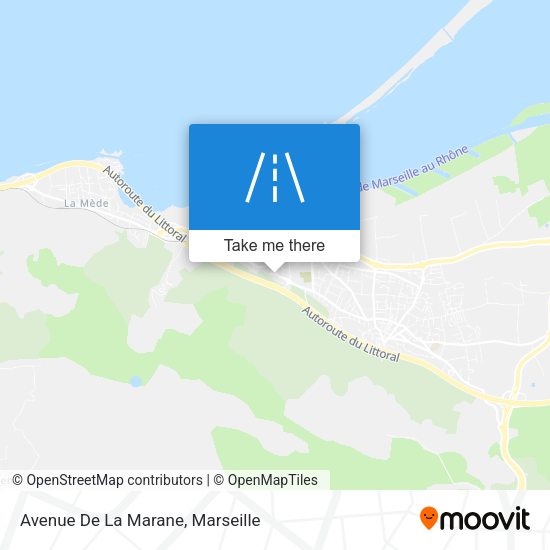 Avenue De La Marane map