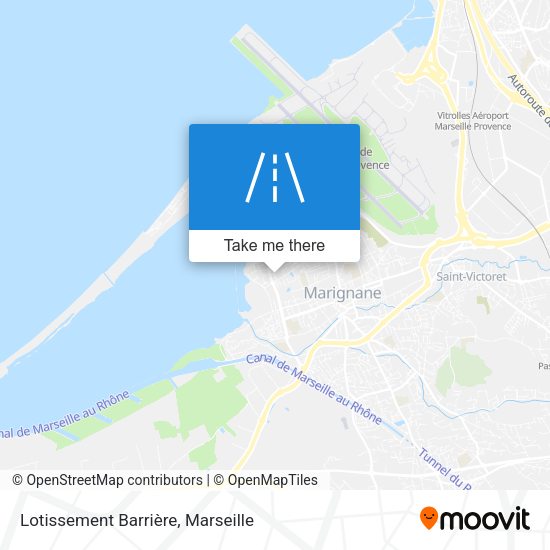 Lotissement Barrière map