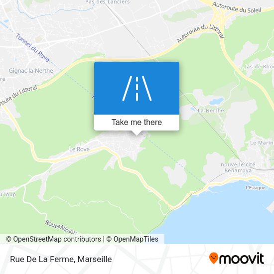 Rue De La Ferme map