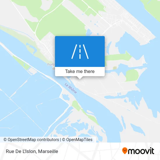 Rue De L'Islon map