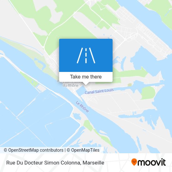Rue Du Docteur Simon Colonna map