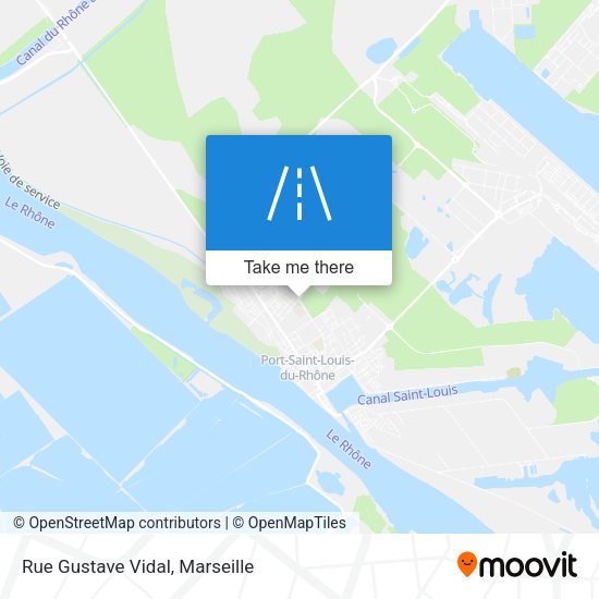 Rue Gustave Vidal map
