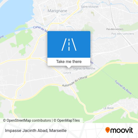 Impasse Jacinth Abad map