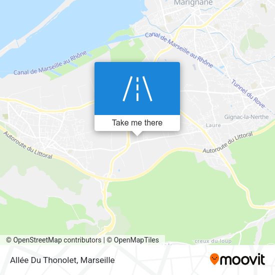Allée Du Thonolet map