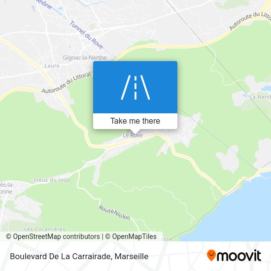 Boulevard De La Carrairade map
