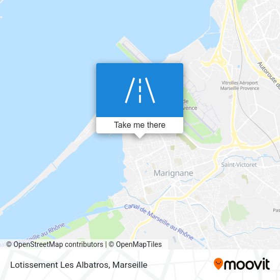 Lotissement Les Albatros map