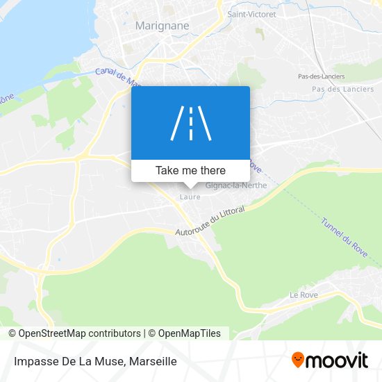 Impasse De La Muse map