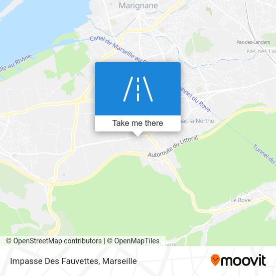 Impasse Des Fauvettes map