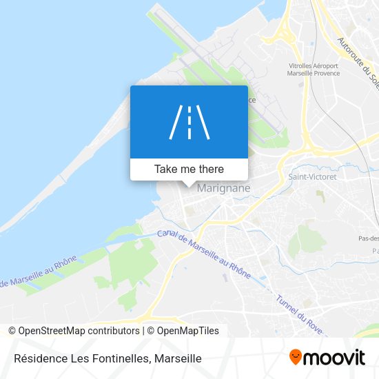 Résidence Les Fontinelles map