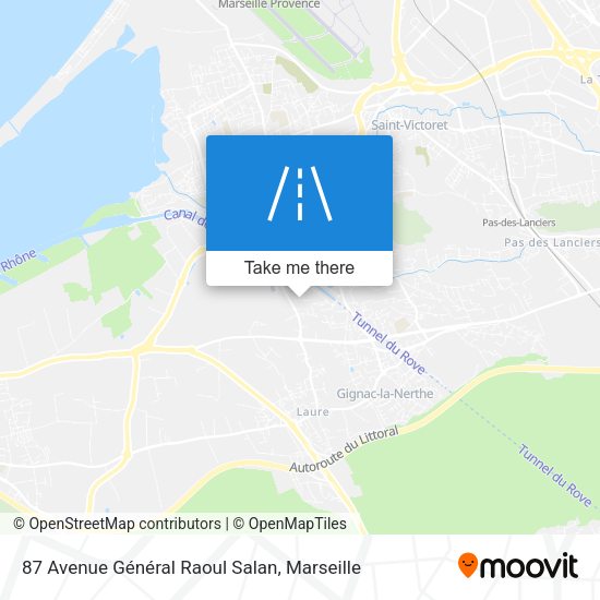87 Avenue Général Raoul Salan map