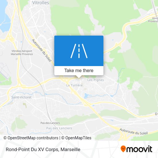 Rond-Point Du XV Corps map