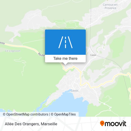 Allée Des Orangers map