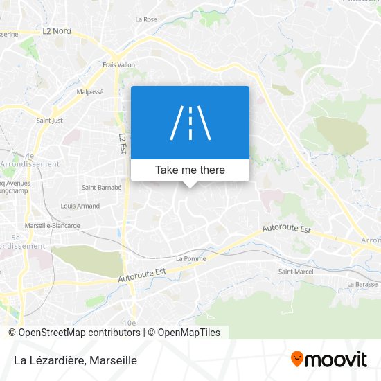 La Lézardière map