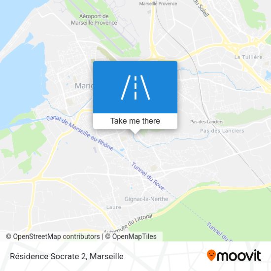 Résidence Socrate 2 map
