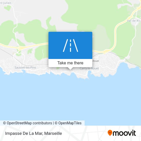 Impasse De La Mar map