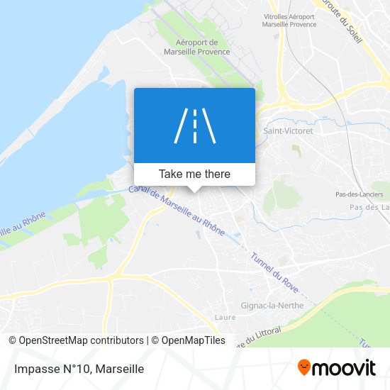 Impasse N°10 map