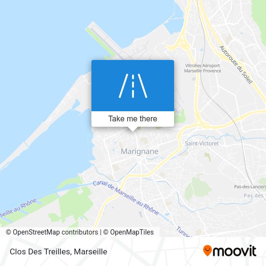 Clos Des Treilles map