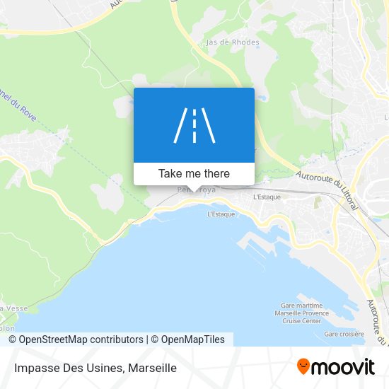 Impasse Des Usines map
