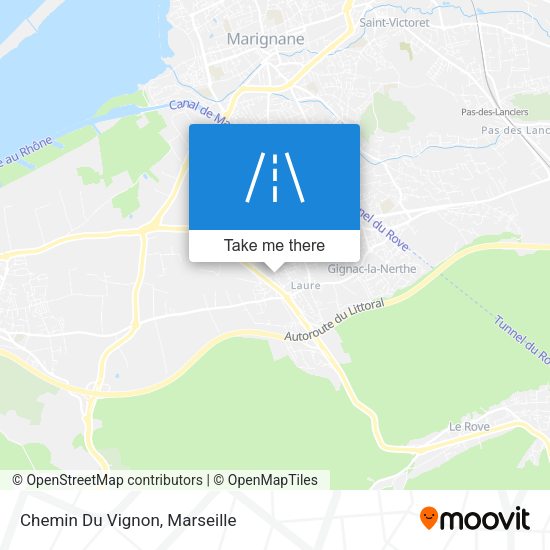 Chemin Du Vignon map