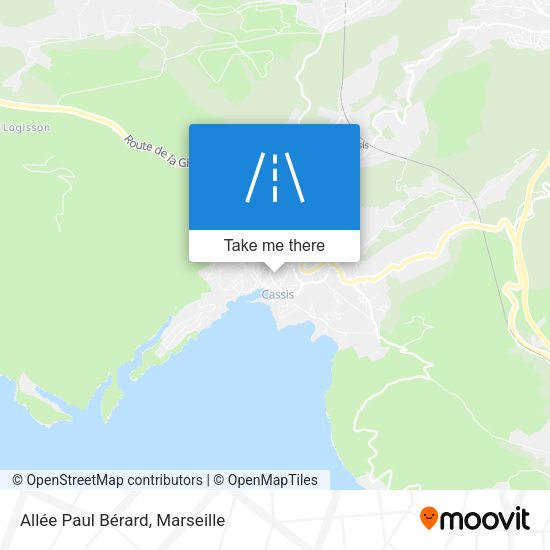 Allée Paul Bérard map
