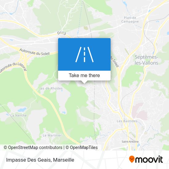 Impasse Des Geais map