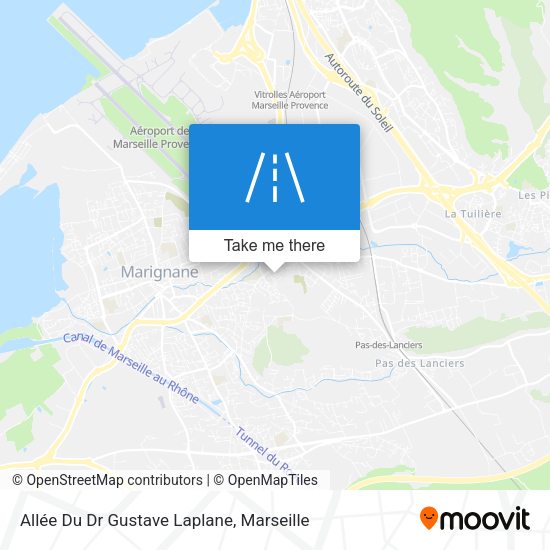 Allée Du Dr Gustave Laplane map