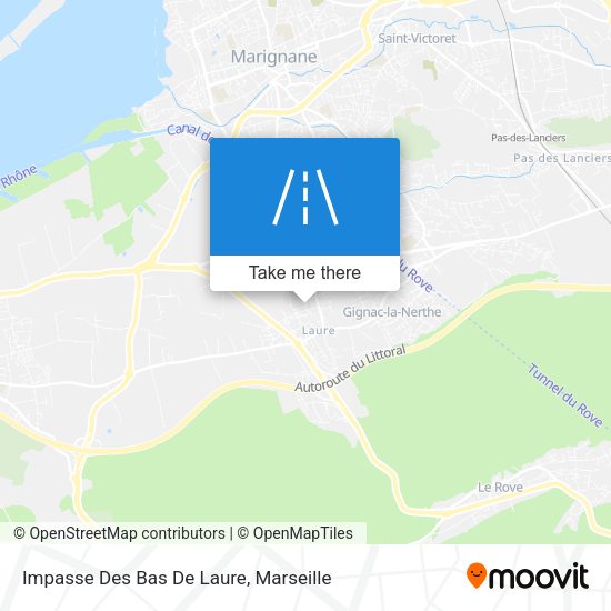Impasse Des Bas De Laure map