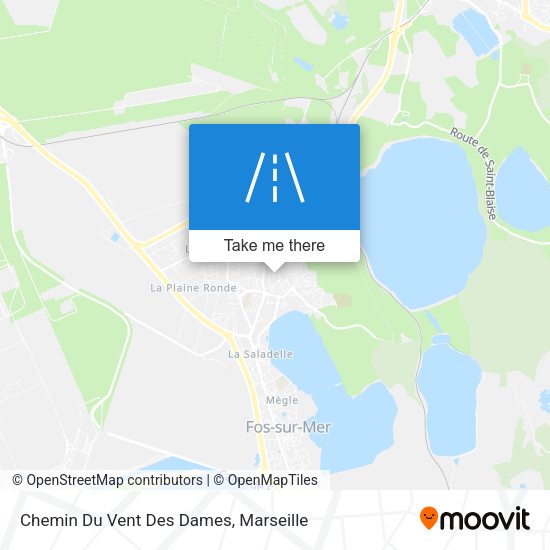 Chemin Du Vent Des Dames map