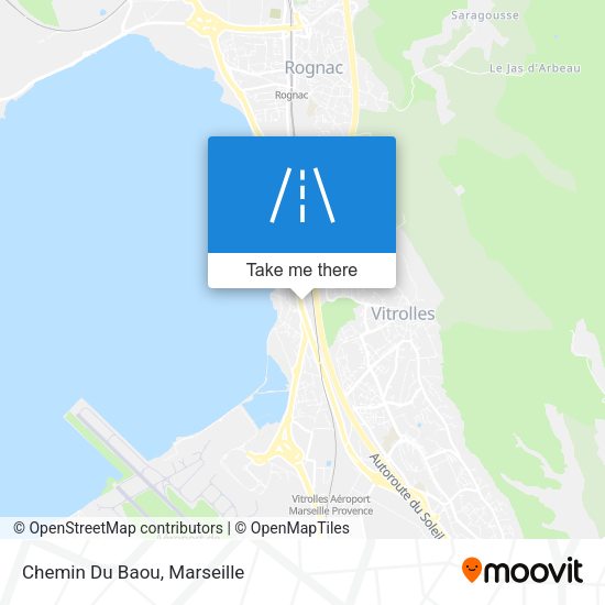 Chemin Du Baou map
