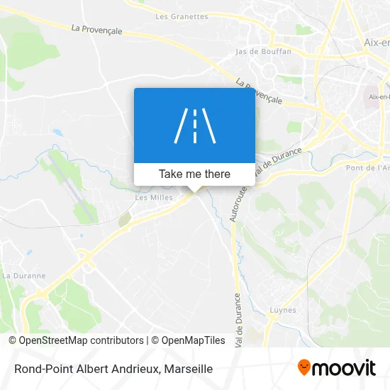 Rond-Point Albert Andrieux map