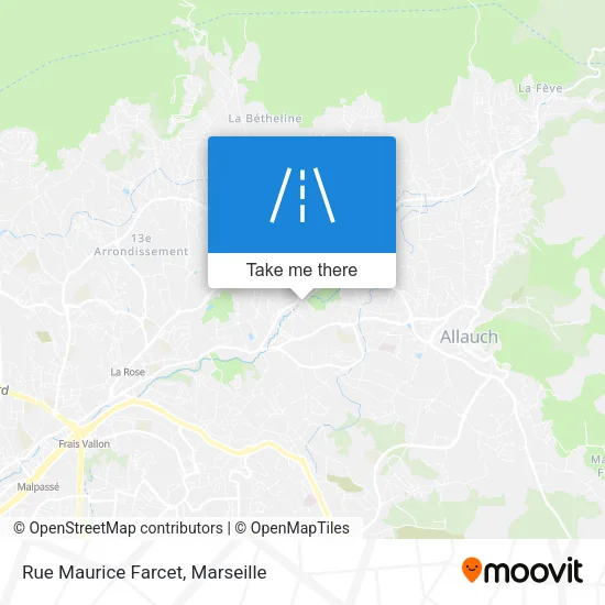 Rue Maurice Farcet map
