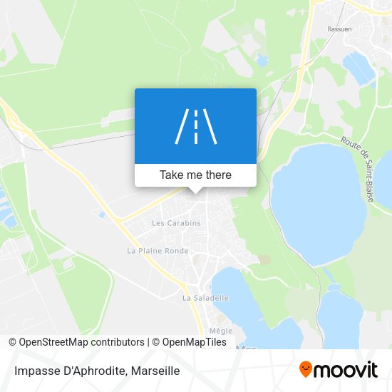 Impasse D'Aphrodite map