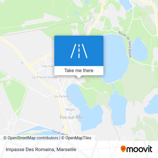 Impasse Des Romains map