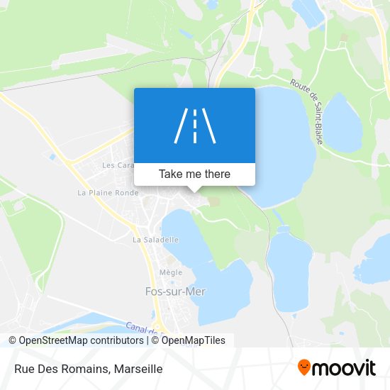 Rue Des Romains map